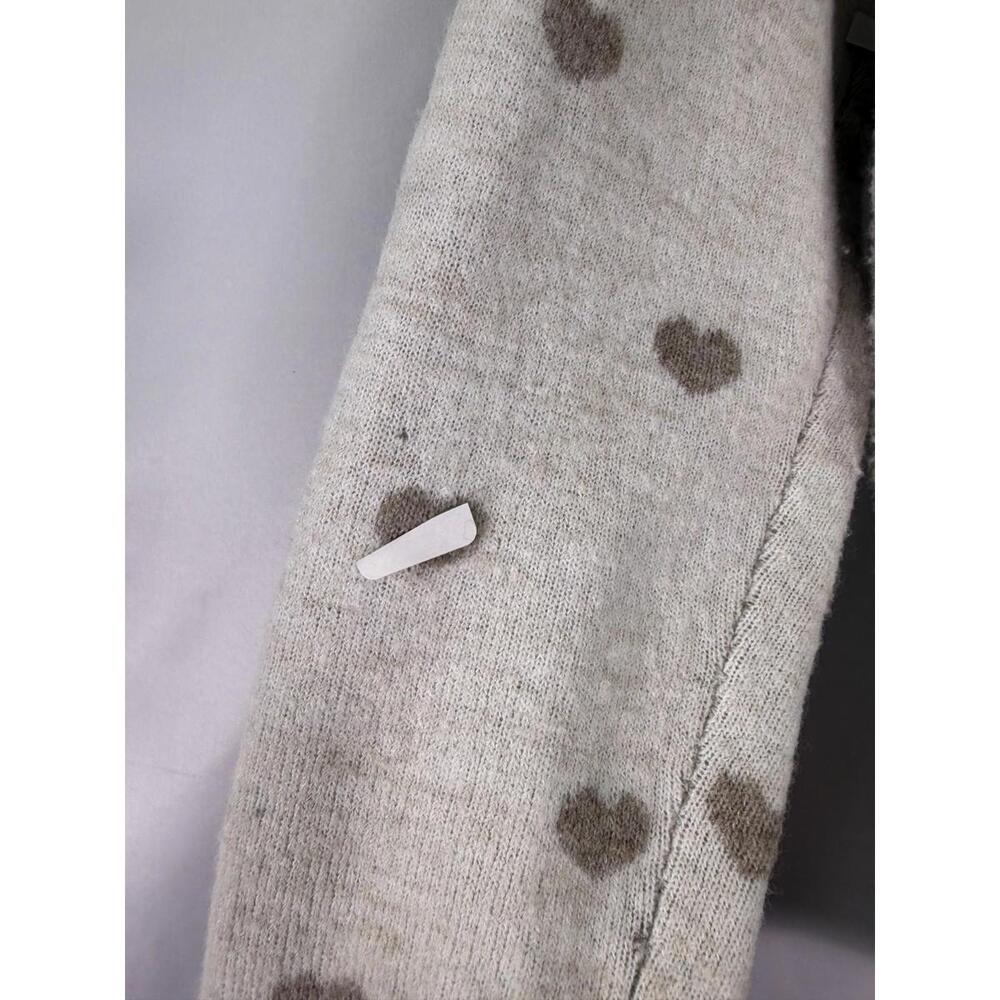Lolly Hearts SweaterSplendid Off-White Lolly Hearts Sweater Size S/P (READ) - Picture 8 of 16